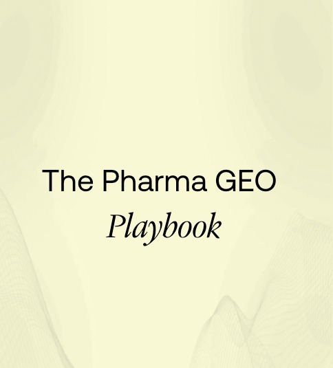 The PharmaGEO Playbook cover